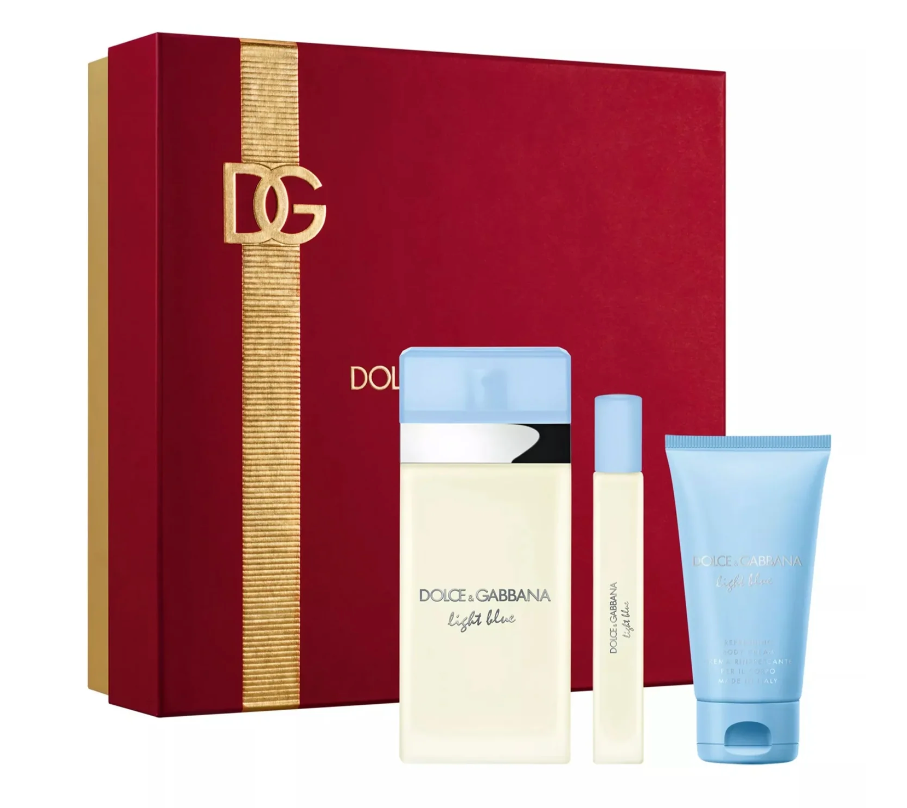 Dolce & Gabbana Light Blue 3-Piece Set 3.3oz Women EDT Spray